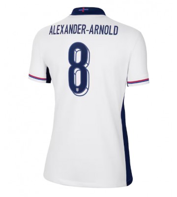 Inglaterra Alexander-Arnold #8 Primera Equipación Mujer Eurocopa 2024 Manga Corta